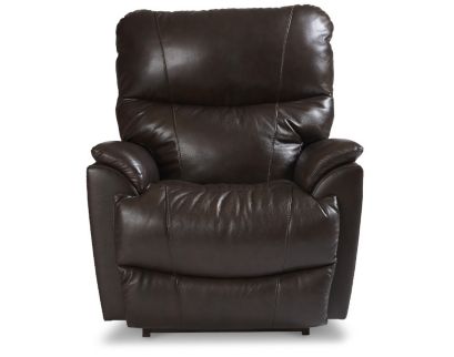 La-Z-Boy Trouper Walnut Leather Rocker Recliner