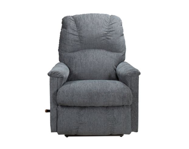 La-Z-Boy Mercury Blue Grey Wall Recliner large image number 1