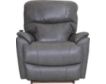 La-Z-Boy Trouper Gray Leather Power Recliner small image number 1