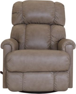 Leather swivel rocker clearance recliner