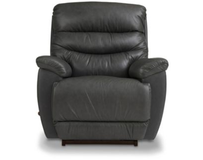 La-Z-Boy Joshua Grey Leather Rocker Recliner