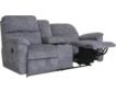 La-Z-Boy Brooks Gray Reclining Loveseat With Console small image number 3