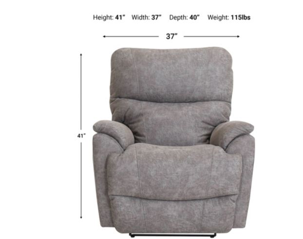 La-Z-Boy Trouper SablePwr Headrest and Lumbar Wall Recliner large image number 4