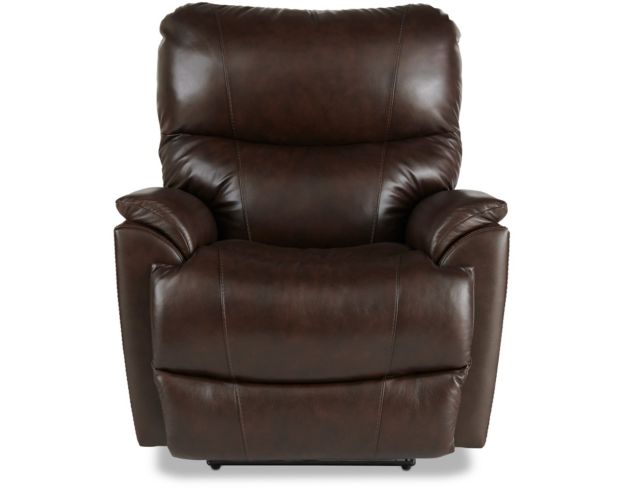 La-Z-Boy Trouper Leather Power Headrest and Lumbar Recliner large image number 1