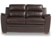 La-Z-Boy Lenox Brown Leather Loveseat small image number 1