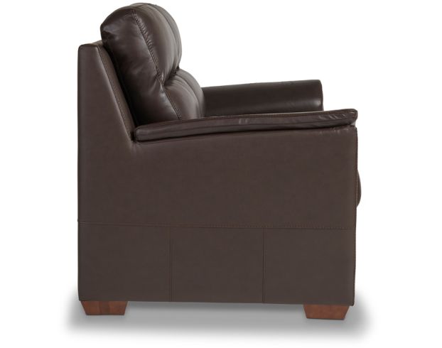 La-Z-Boy Lenox Brown Leather Chair large image number 3