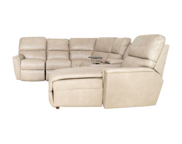 La-Z-Boy Ava Ivory Leather 6-Piece Reclining Sectional large image number 7