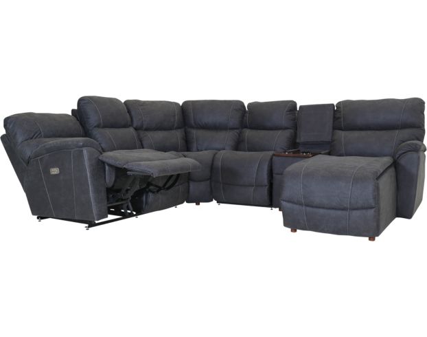 La-Z-Boy Trouper 5-Piece Power Sectional with Right Chaise large image number 2