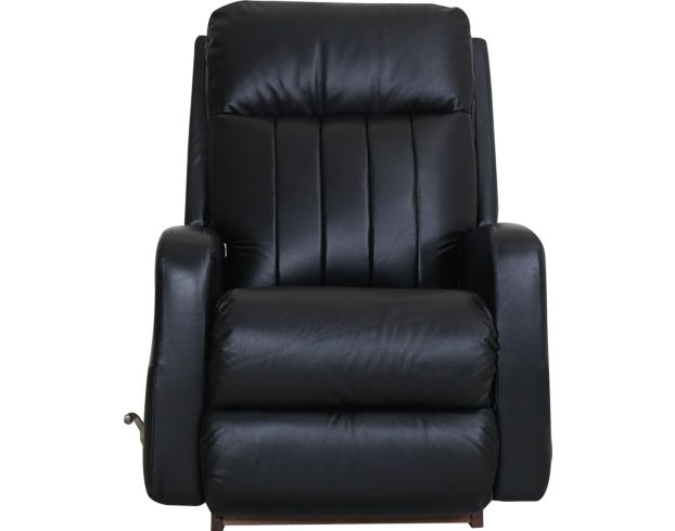 La Z Boy Finley Black Leather Rocker Recliner