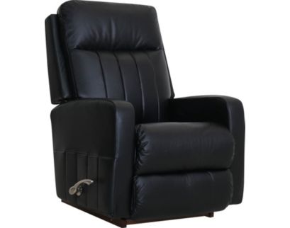 La-Z-Boy Finley Black Leather Rocker Recliner