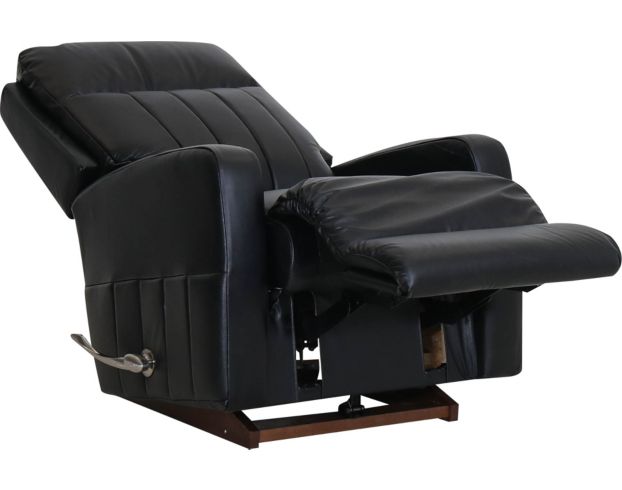 Black leather 2024 lazy boy chair