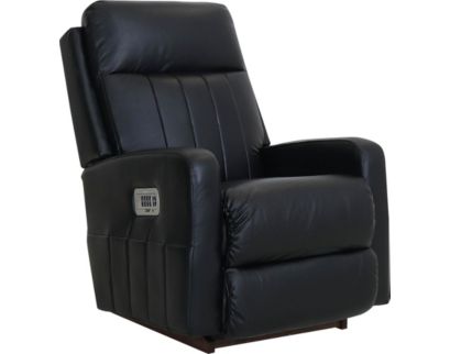 La-Z-Boy Finley Licorice Leather Power Rocker Recliner