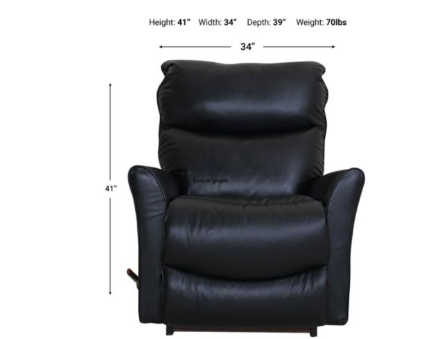 Black lazy boy chair new arrivals