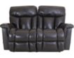 La-Z-Boy Mateo Gray Leather Reclining Loveseat small image number 1
