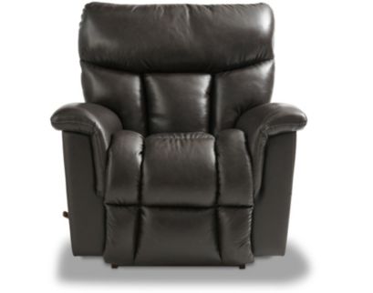 La-Z-Boy Mateo Charcoal Leather Rocker Recliner