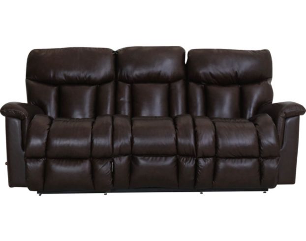 La-Z-Boy Black Leather Pull-out Couch