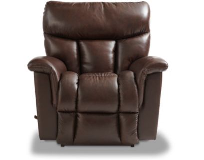 La-Z-Boy Mateo Chocolate Leather Rocker Recliner