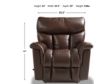 La-Z-Boy Mateo Chocolate Leather Rocker Recliner small image number 4