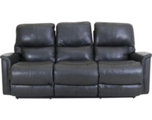 La-Z-Boy Turner Gray Leather Power Headrest Sofa