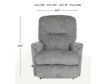 La-Z-Boy Aries Charcoal Rocker Recliner small image number 13