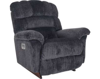 La-Z-Boy Randell Charcoal Power Headrest Rocker Recliner