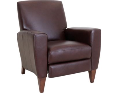 La-Z-Boy Scarlett Walnut Leather Recliner