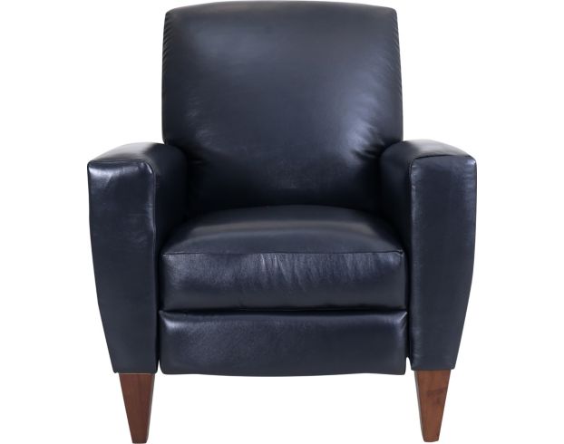 Navy on sale leather recliner