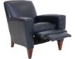 La-Z-Boy Scarlett Blueberry Leather Recliner small image number 3