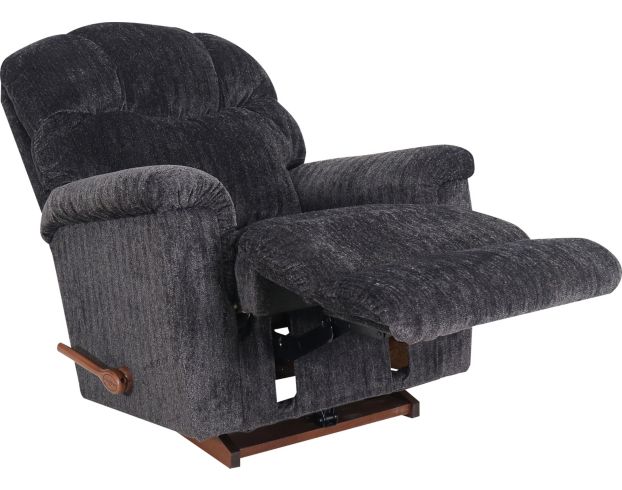 La-Z-Boy Lancer Charcoal Rocker Recliner with Tempur Foam large image number 3