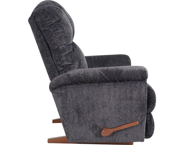 La-Z-Boy Lancer Charcoal Rocker Recliner with Tempur Foam large image number 4