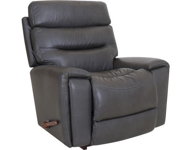 Grey leather 2025 chair recliner