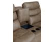 La-Z-Boy Soren Brown Reclining Loveseat with Console small image number 6