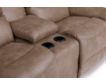 La-Z-Boy Soren Brown Power Headrest Loveseat with Console small image number 4