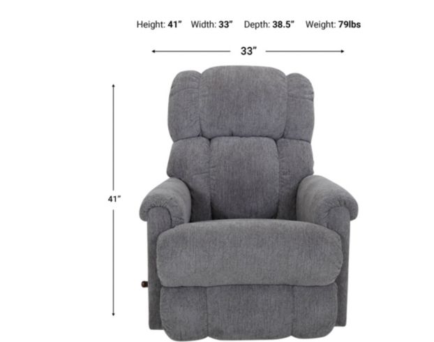 La-Z-Boy Pinnacle Storm Rocker Recliner with Tempur Foam large image number 4