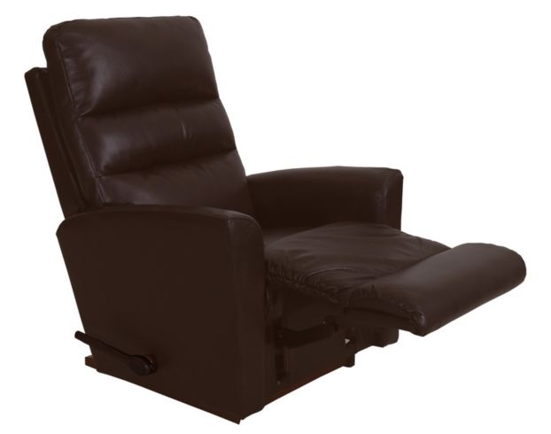 La-Z-Boy Liam Espresso Leather Rocker Recliner large image number 3