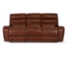 La-Z-Boy Soren Cognac Leather Reclining Sofa small image number 1