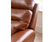 La-Z-Boy Soren Cognac Leather Reclining Sofa small image number 4