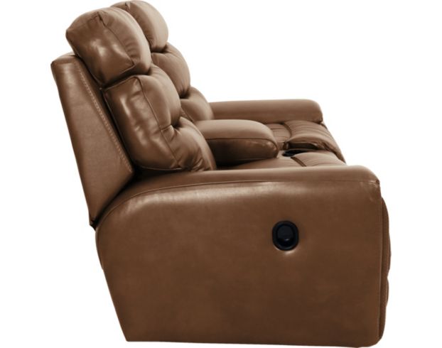 La-Z-Boy Soren Leather Reclining Loveseat with Console large image number 4