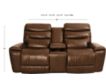 La-Z-Boy Soren Leather Reclining Loveseat with Console small image number 9