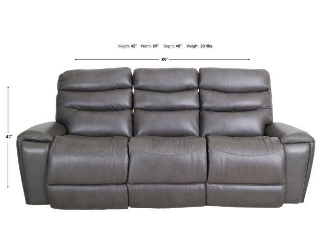 La-Z-Boy Soren Leather Reclining Sofa large image number 7