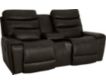 La-Z-Boy Soren Gray Leather Reclining Loveseat with Console small image number 2