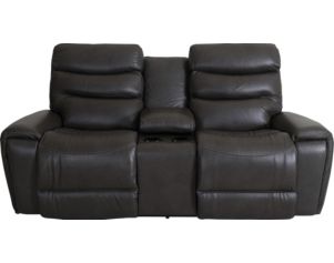 La-Z-Boy Soren Pewter Leather Power Reclining Loveseat