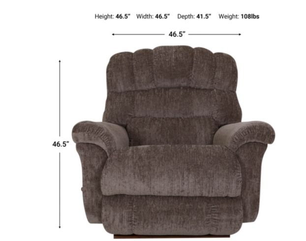 La-Z-Boy Randell Mocha Wall Recliner with Tempur Foam large image number 4