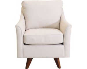 La-Z-Boy Reegan White High Leg Swivel Chair