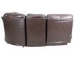 La-Z-Boy Trouper Brown 4-Piece Leather Reclining Sectional small image number 4