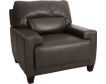 La-Z-Boy Draper Pewter Leather Chair small image number 2