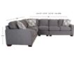 La-Z-Boy Meyer 4-Piece Sectional small image number 7