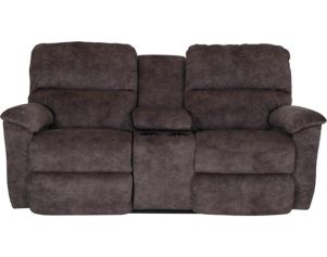 La-Z-Boy Brooks Brown Reclining Loveseat with Console