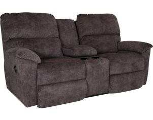 La-Z-Boy Brooks Brown Reclining Loveseat with Console