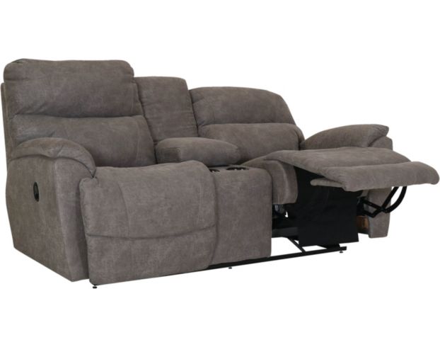 La-Z-Boy Trouper Sable Reclining Loveseat with Console large image number 3